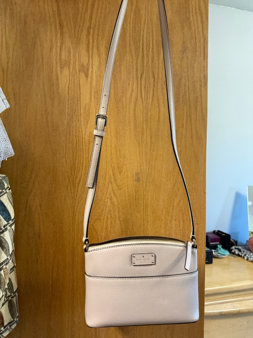 kate spade Blush Leather Crossbody Bag